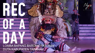 LOMBA BAPANG BARONG PKB 2023 | DUTA KABUPATEN TABANAN