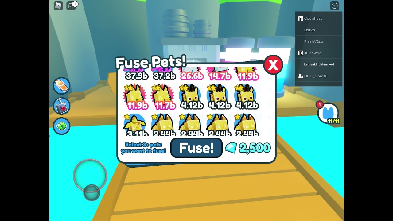 What do you get for fusing 4 golden Rudolph’s