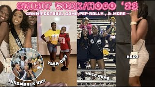 Homecoming Spirit Week *Junior Year* |Hoco Game|Hoco Dance|etc