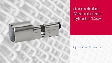 Firmware-Update Mechatronikzylinder 1446 mit Schlüssel