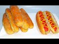 Pan para hot dog hecho en casa| pan suave y esponjoso | Hot dog buns recipe