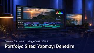İsmimin İçinde Video Oynayan Siteyi Yapay Zekâ Kurdu Claude Opus 5.5 Higgsfield