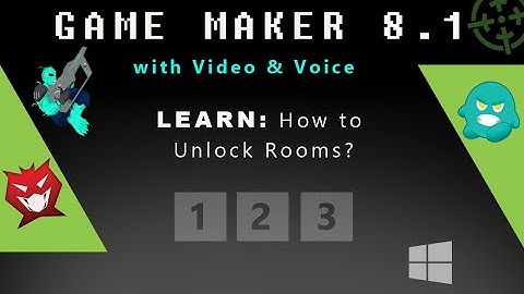 Game Maker 8.1: How to Unlock Rooms?
