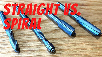spiral router bit upcut vs downcut | When to use straight or spiral router bits.