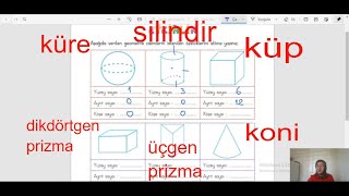 Geometrik Cisimler şekiller Küp Prizma Koni Silindir Küre üçgen Kare Dikdörtgen Geometrik Cisimler şekiller Küp Prizma Koni Silindir Küre üçgen Kare Dikdörtgen