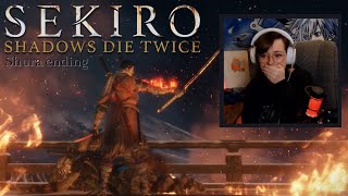 Shura Ending Reaction and Fights | Sekiro: Shadows Die Twice