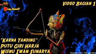 Wayang Golek Wisnu Iwan Sunarya - Karna Tanding Bagian 1 (Full Video)