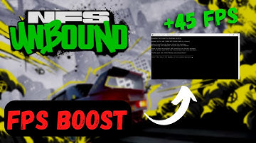 Need For Speed Unbound FPS Boost for Low-End PC | Best PC optimization | Fix FPS Drops and Lagging