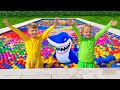 Aventuras de verano en la piscina para niños