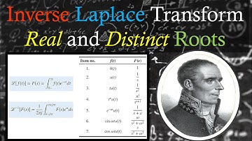 Inverse Laplace Transform | Real and Distinct Roots | Example #1