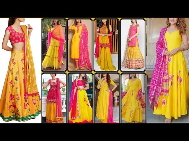 Bright Pink Orange Salwar Suit - Absolutely Desi