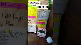 Daily study plan with me Target 🎯 Uppcs prelims exam #sdm #uppsc #spsc #prelims #mains