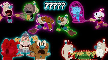 100 The Cuphead Show! {Super Compilation} Sound Variations in 500 Seconds