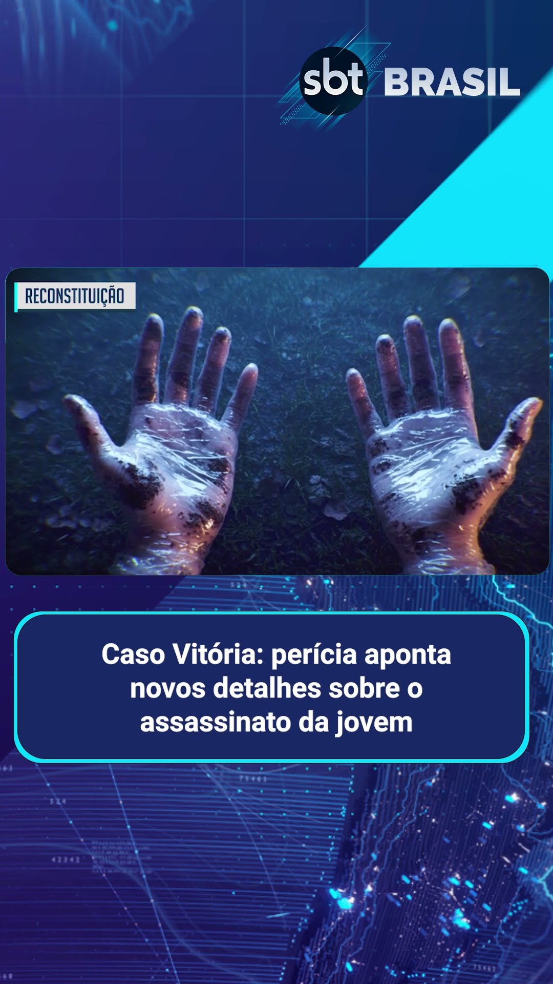 Caso Vitória: perícia aponta novos detalhes sobre o assassinato da jovem | SBT Brasil (13/03/25)