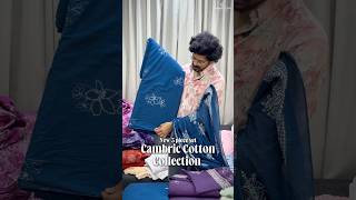 Cambric Cotton 3-Piece Set Collection🤍 Visit us: Chamayam Textiles Manjeri 📞 Contact us:9746995533