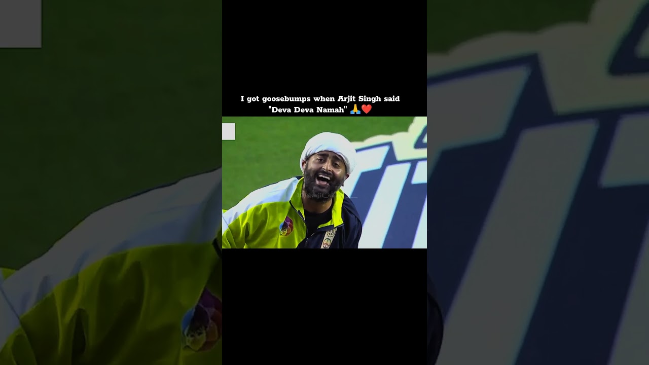 Deva Deva live Arijit Singh IPL opening ceremony 2023