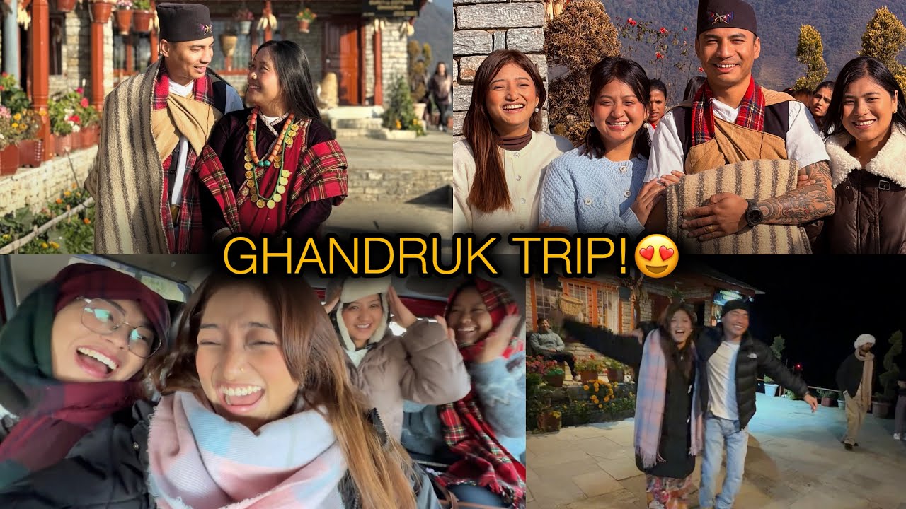 SALI VENA SANGA RAMAILO SAJH😍 ~ TRIP TO GHANDRUK!! ~ || it’s me Muskan || 