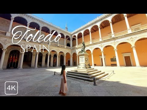 [4K] A day in TOLEDO, Spain, a Lovely Medieval Spanish town, What to See & Do, Travel, Vlog, トレドスペイン
