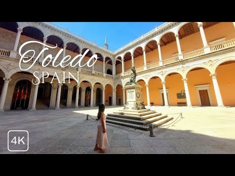 [4K] A day in TOLEDO, Spain, a Lovely Medieval Spanish town, What to See & Do, Travel, Vlog