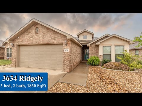 3634 Ridgely Ave, Lubbock, TX home video tour