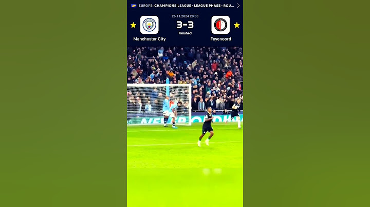 Highlights: Man City vs Feyenoord (3-3) | Champions League 2024 #soccer #mancity #shorts #ucl