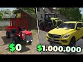 I EARNED $1.000.000 FROM $0 ON MY FARM! | Farming Simulator 25