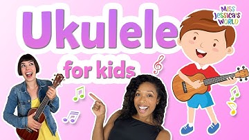 Ukulele Fun! | Kids Music Lesson | Hawaiian Culture | Miss Jessica
