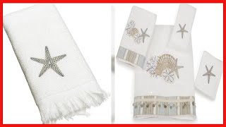 Avanti Linens By The Sea Fingertip Towel, White
