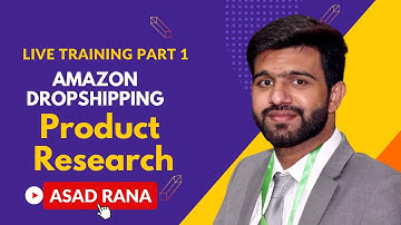 Amazon Dropshipping Free Course Lecture 2 Product Research | Free Live Training Amazon Dropshipping