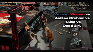 W2K23 Wonder Woman vs Tulisa vs Ashlee Graham vs DeadGirl 8/8 Group B Elimination Tournament