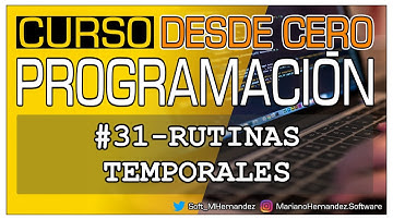‍💻Curso de Programación DESDE CERO con Lazarus Free Pascal - #31-Rutinas Temporales