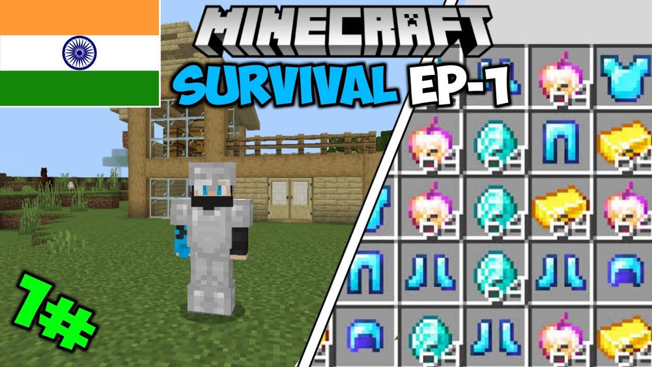 minecraft survival series in hindi | minecraft survival series in hindi ...