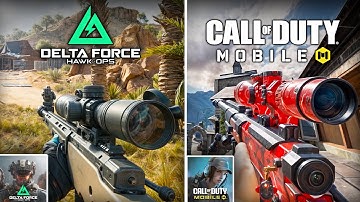 COD Mobile vs Delta Force Mobile: Which Game is Better for You❓
