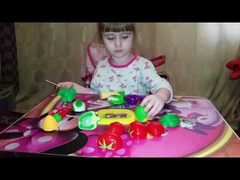 Распаковка.Игрушечные продукты фрукты,овощи.Unpacking.Toy products are fruits,vegetables