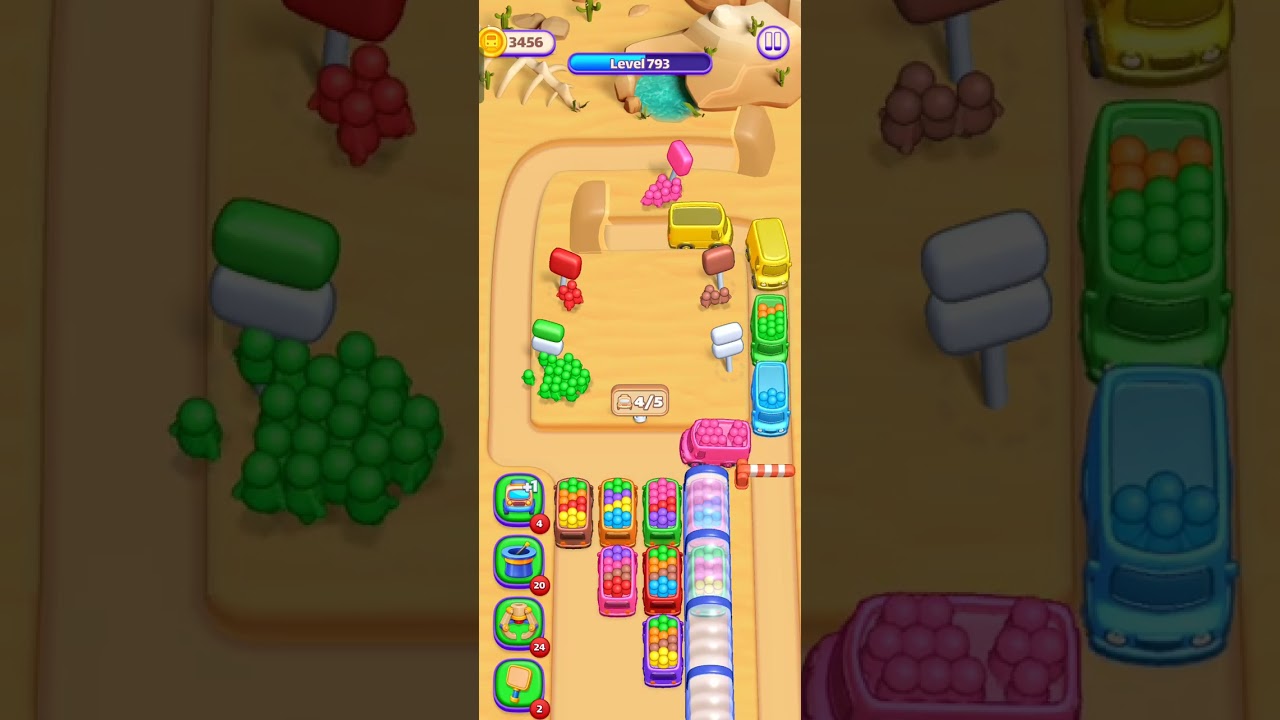 ゆそん ファストパス Color Bus Trip Level 793 #colorbustrip #hard - YouTube