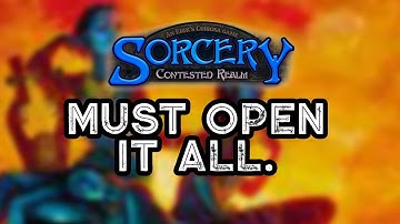LETS TRY AGAIN - Sorcery Alpha Box Opening