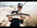 JIG FISHING SALTWATER TROUT ACTION