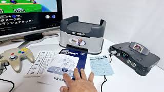 Nintendo 64 Black + Rack Station Super Mario 64 !!!
