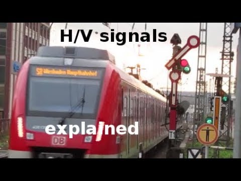 Simple explanation of the German railway signalling system H/V