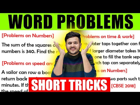 Short Trick 😍 for Word Problems 