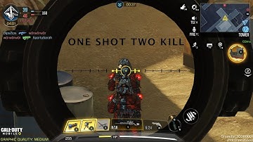 Call of duty Mobile Gameplay | Ultimate sniper action COD Mobile Rust map | COD Mobile in Gameloop