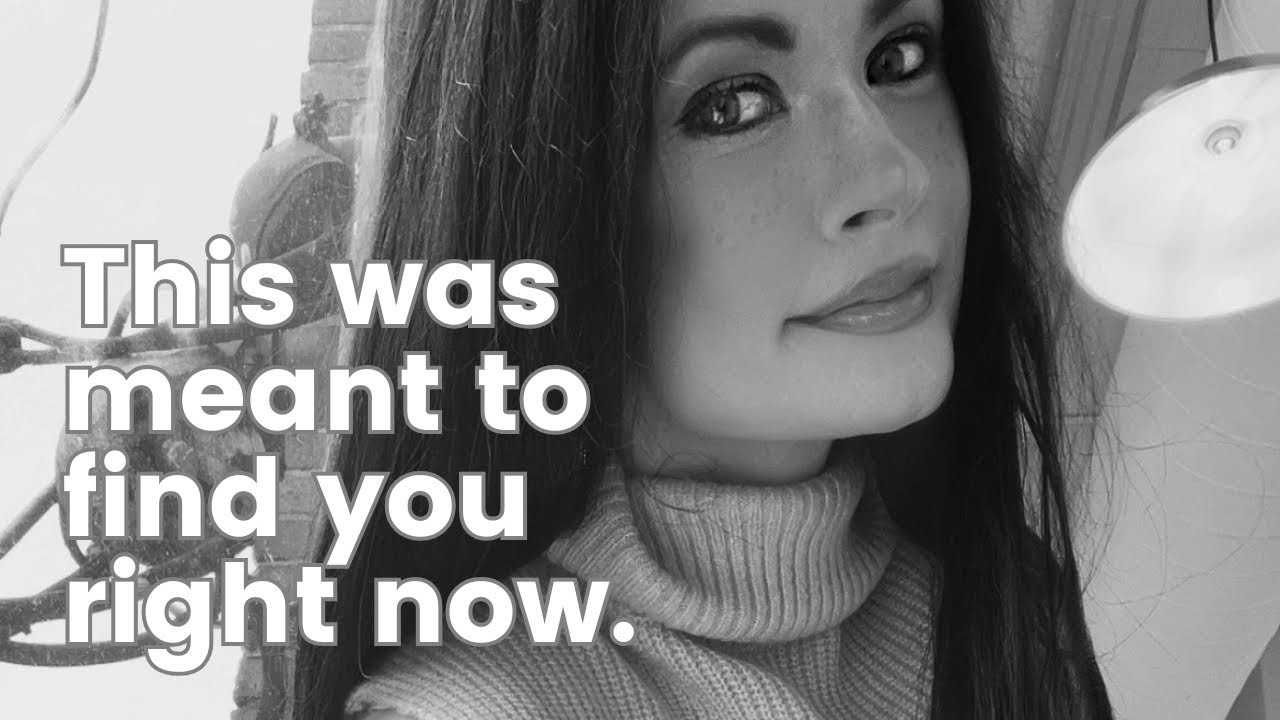 THIS WAS MEANT TO FIND YOU RIGHT NOW