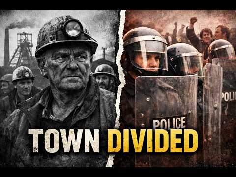 New Ollerton High st tour ex colliery town Nottinghamshire divided in the 1984 strike.
