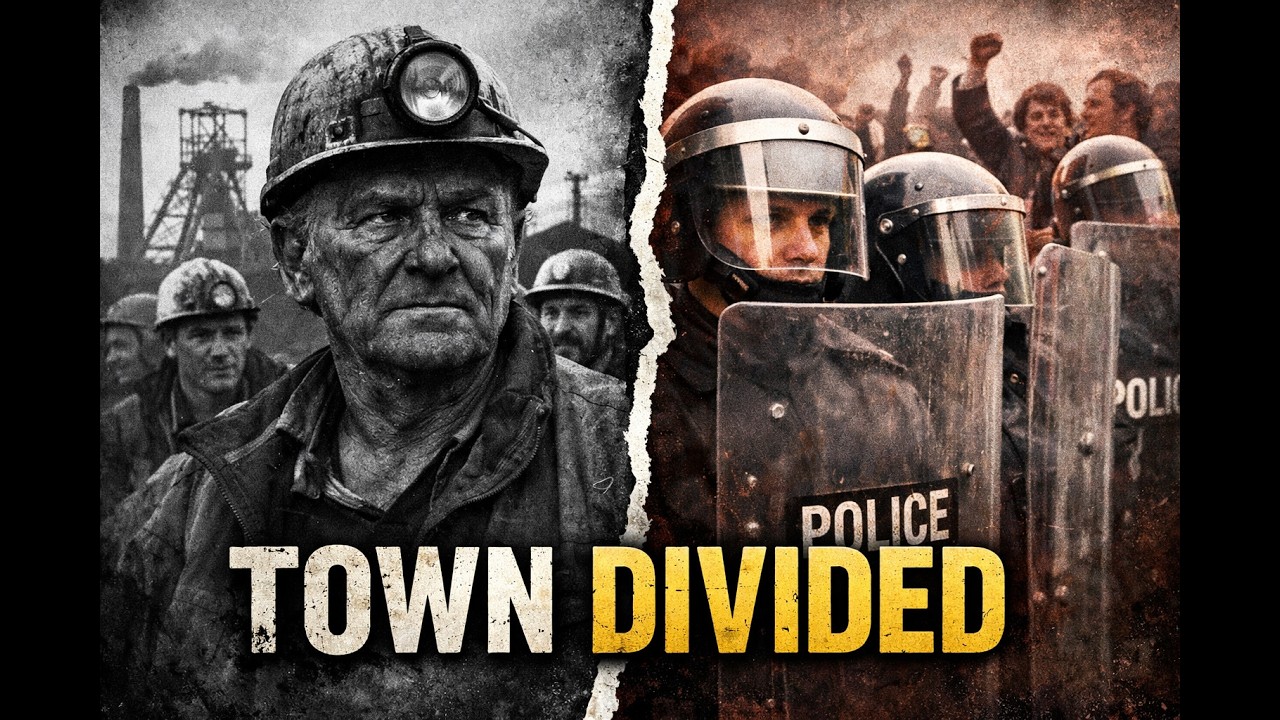 New Ollerton High st tour ex colliery town Nottinghamshire divided in the 1984 strike.