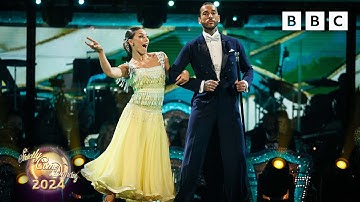 Pete Wicks and Jowita Przystal Foxtrot to Beyond The Sea by Bobby Darin ✨ BBC Strictly 2024