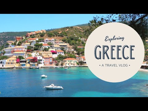 Exploring Greece Travel Vlog🇬🇷 | Road Trip: Central Greece, Delphi, Galaxidis and Kefalonia