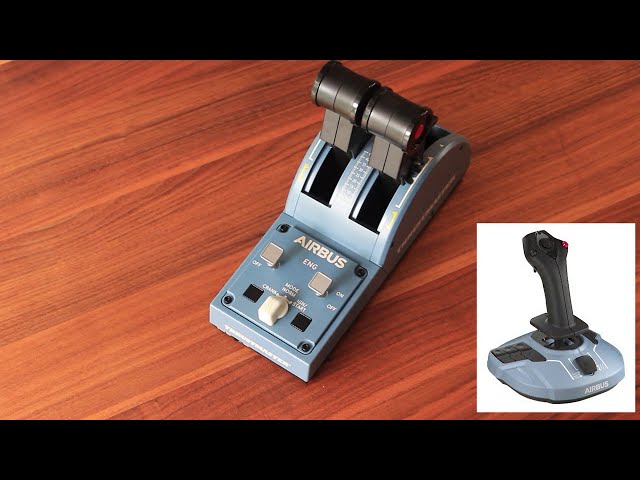 Thrustmaster TCA Quadrant Airbus Edition - YouTube