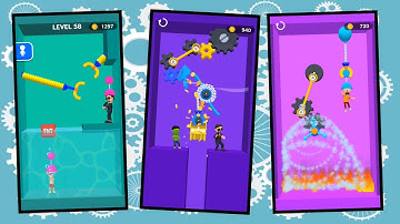 RESCUE MACHINE GAMEPLAY WALKTHROUGH #1 | LEVEL 1-60