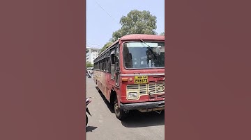 MSRTC Buses Back To Back Action At Kolhapur CBS