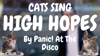 Cats Sing High Hopes by Panic! At The Disco | Cats Singing Song